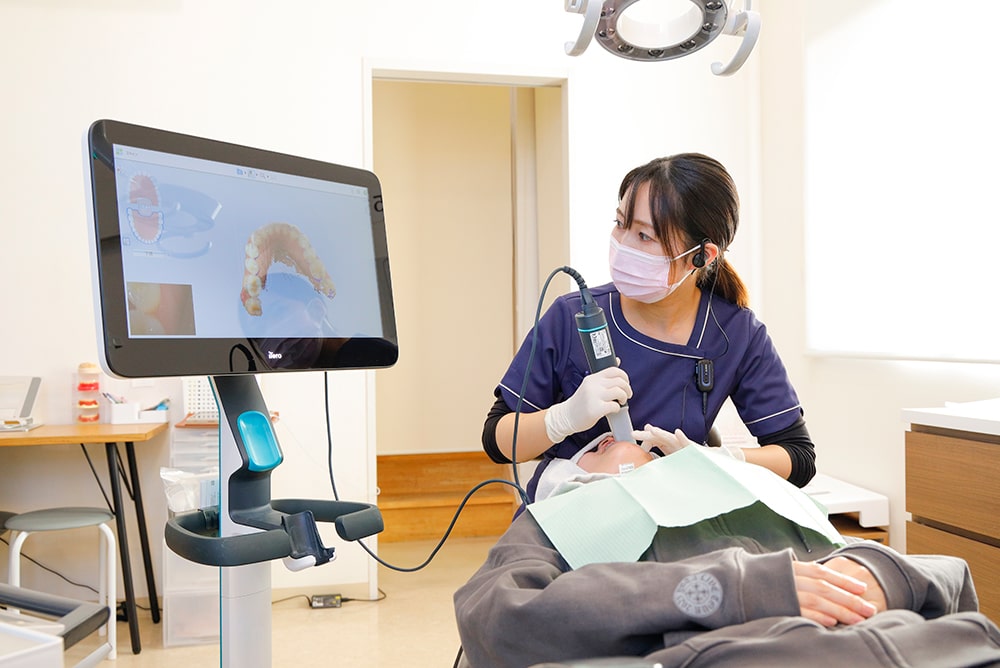 精密検査・口腔内スキャン